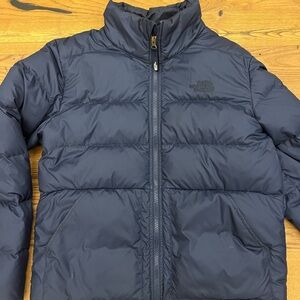 The North Face Kids Dark Blue Puffer Jacket